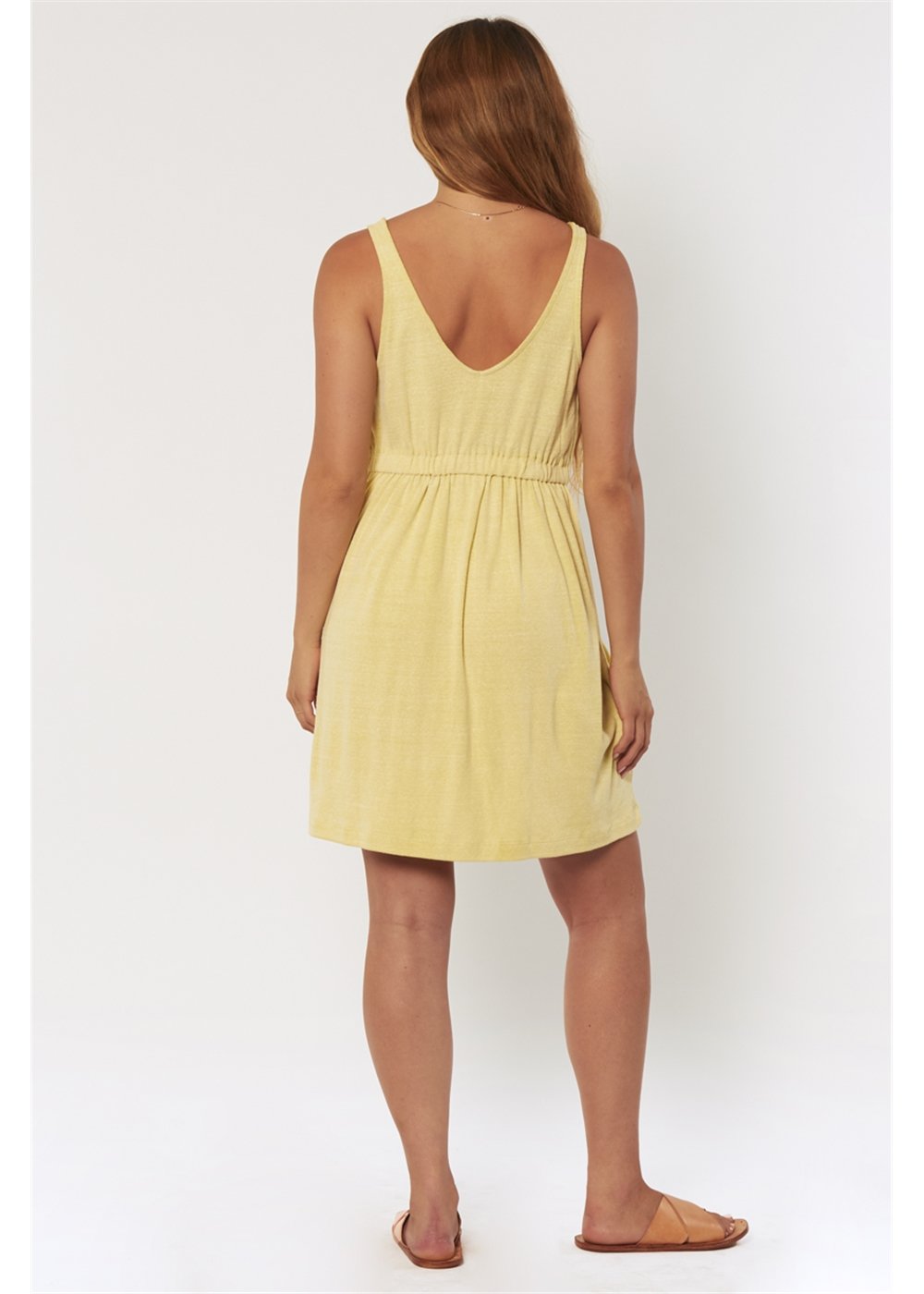 Sisstr Nya Shortsleeve Knit Dress (Pina) - KS Boardriders Surf Shop