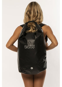 Sisstr Tide Wet/Dry Backpack 35L (Black) - KS Boardriders Surf Shop