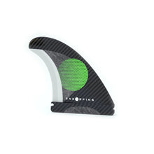 Load image into Gallery viewer, Slater Design KS1 3 Fin Small 1 Tab (Black/Green) - KS Boardriders Surf Shop