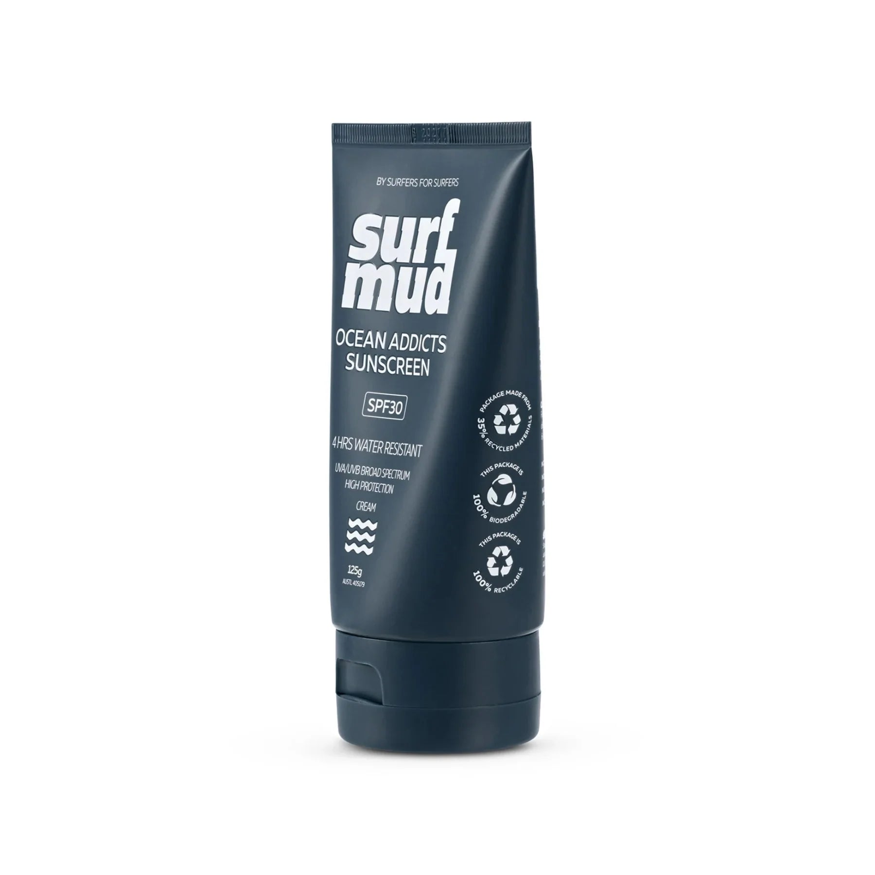 Surf Mud Ocean Addicts Sunscreen SPF30 - KS Boardriders Surf Shop