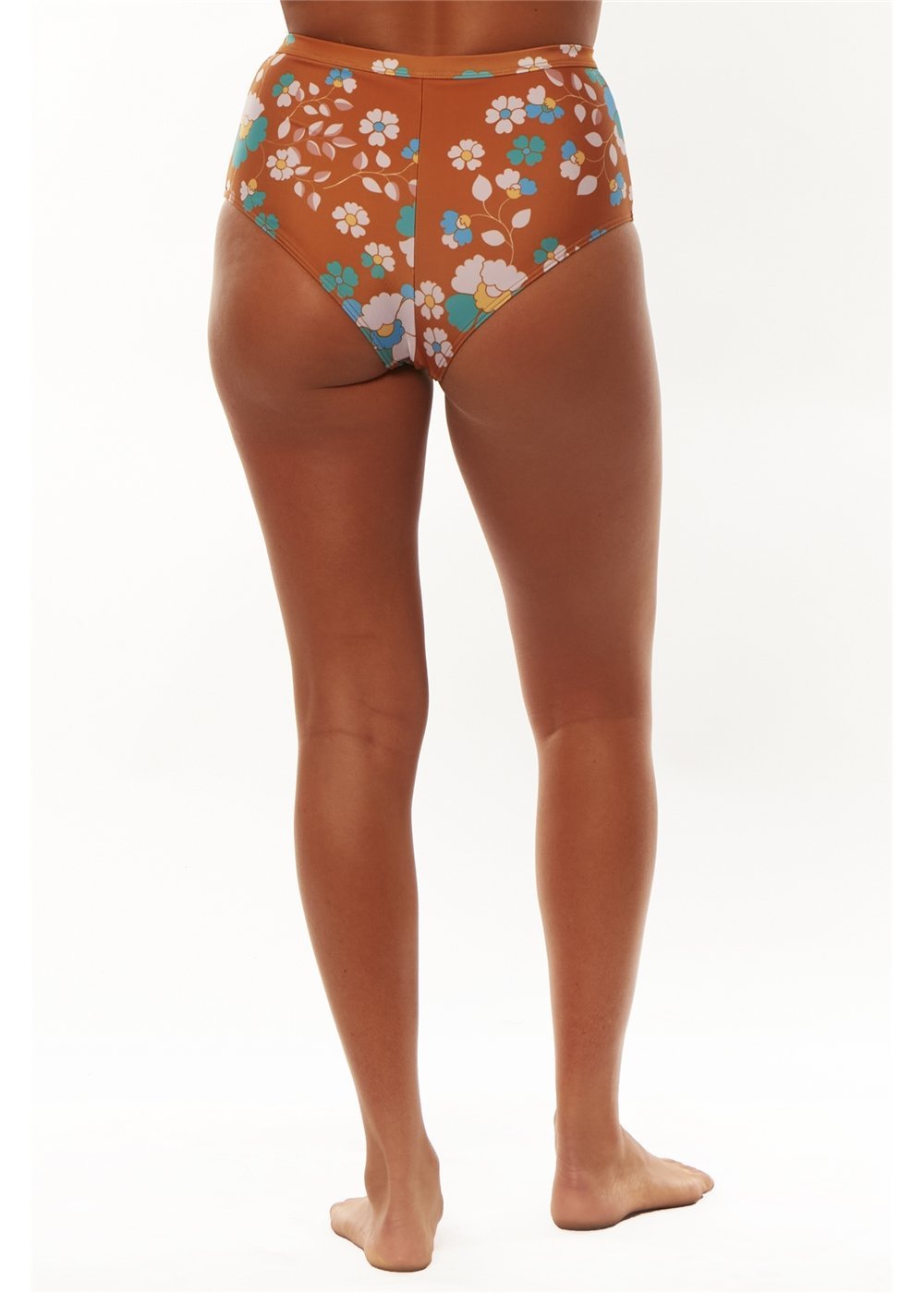 Swell Girl Talk High Waist Bottoms Swim - KS Boardriders Surf Shop