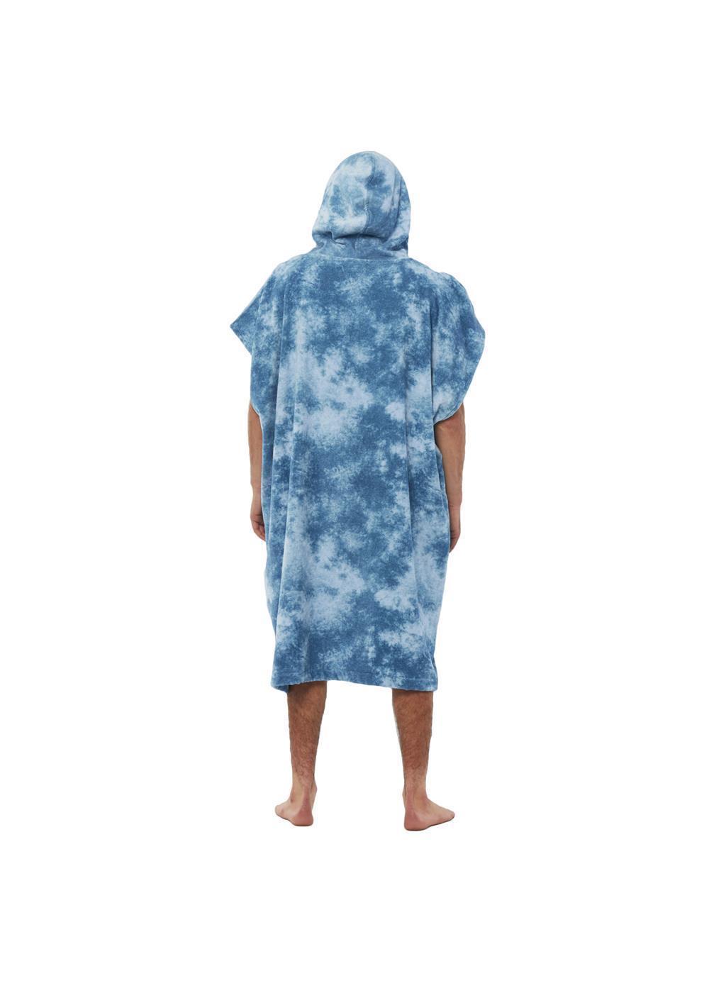 Vissla Changing Towel Poncho (Blue Tie Dye) - KS Boardriders Surf Shop