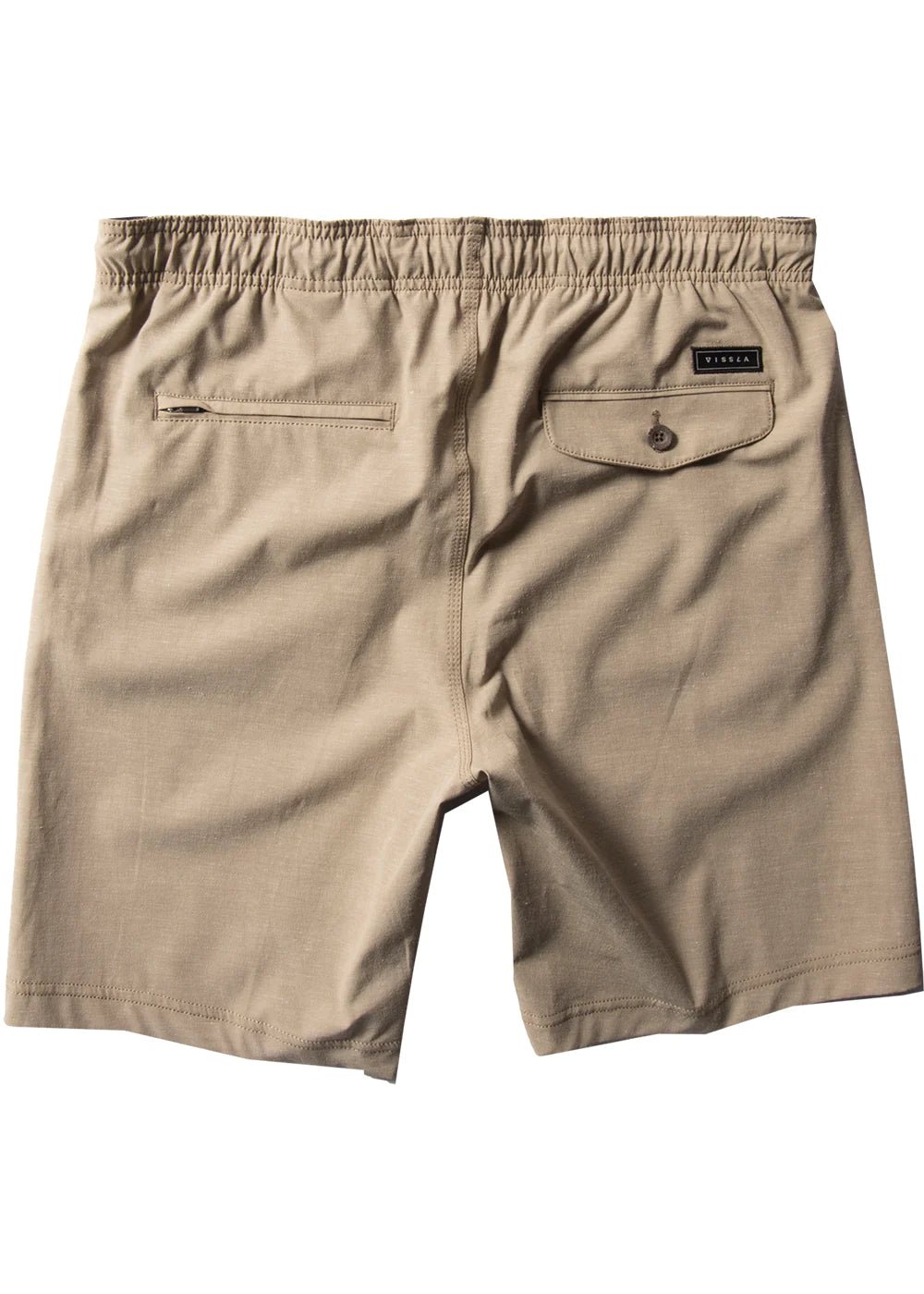 Vissla Hemp No See Ums Elastic 18.5" Walkshort (Khaki) - KS Boardriders Surf Shop