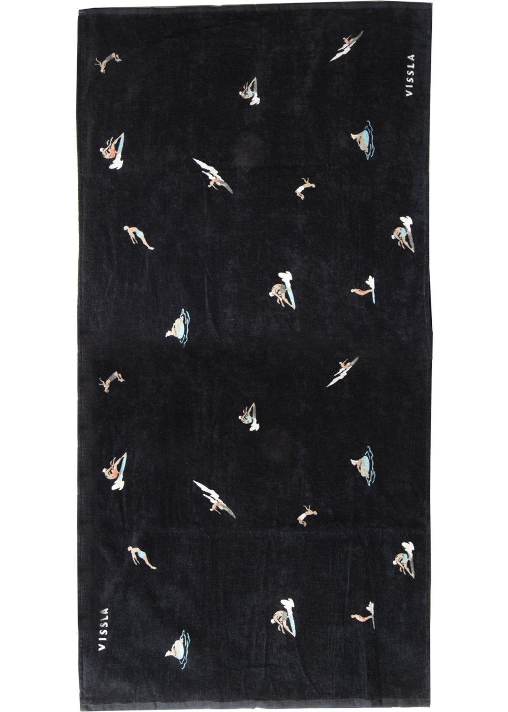 Vissla Radical Towel (Black) - KS Boardriders Surf Shop