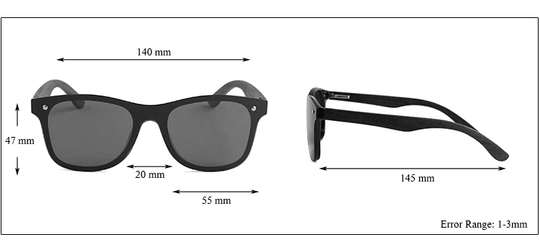 Wodd Berkton 01 Smoked Polarized Lens - KS Boardriders Surf Shop