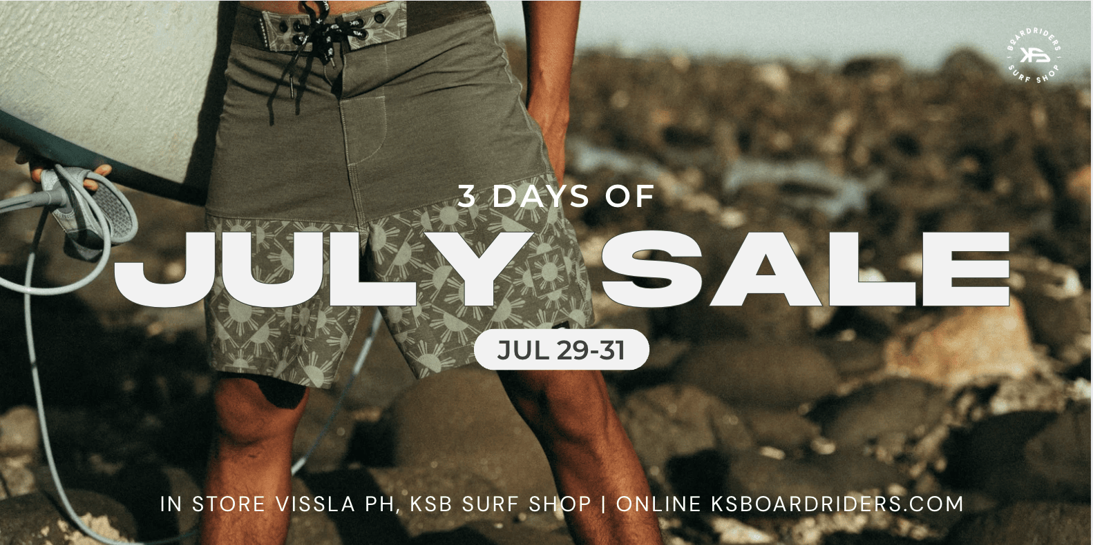3 Days of July: Kudo Surf Boardrider’s Mid-Year Sale Inspired by Siargao’s Legendary Swell (July 29–31)