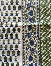 Load image into Gallery viewer, Coral Sunset Sarongs (Blue Lotus  Stem)