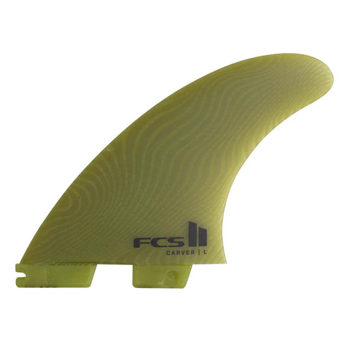 FCS II Carver Neo Glass Medium Eucalyptus Tri Fins