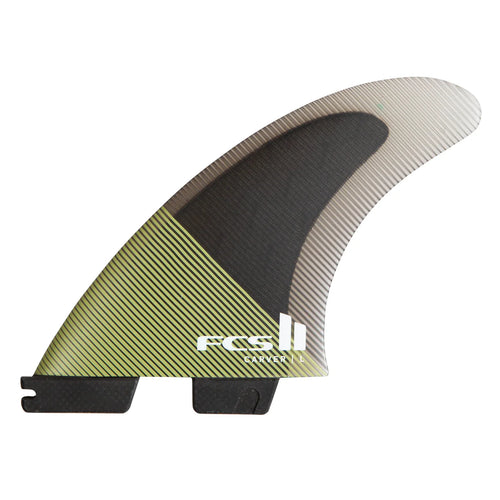 FCS II Carver PC Medium Eucalyptus Tri Retail Fins