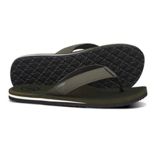 Load image into Gallery viewer, Foamlife Tarlan Mens Flip Flops (Olive)