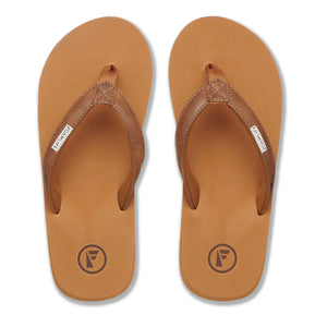 Foamlife Seales SC Womens Flip Flops (Latte Brown/Brown)