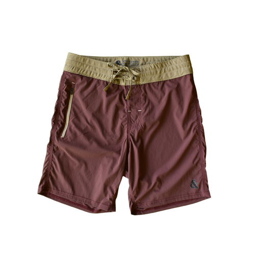 Free & Easy Mens Boardshorts (Maroon)