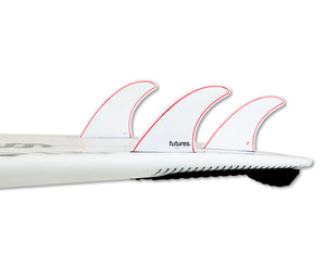 Futures Jordy Medium HC Thruster (White/Red)