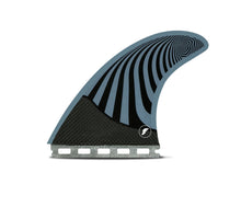 Load image into Gallery viewer, Futures Pyzel Large HC Thruster (Blue/Yellow)