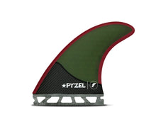 Load image into Gallery viewer, Futures Pyzel Medium HC Thruster (Green/Red)