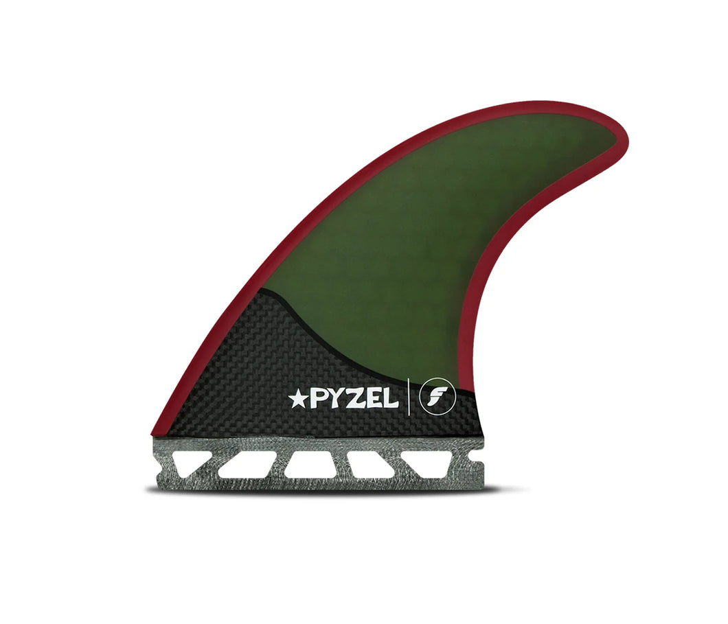 Futures Pyzel Medium HC Thruster (Green/Red)
