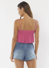 Load image into Gallery viewer, Aloha Sea Woven Tank (Fuchsia)