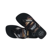 Load image into Gallery viewer, Havaianas Mens Surf (Black/White/Black)