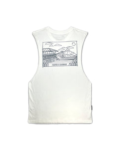 KS Surf Cloud 9 Mens Tank (White)