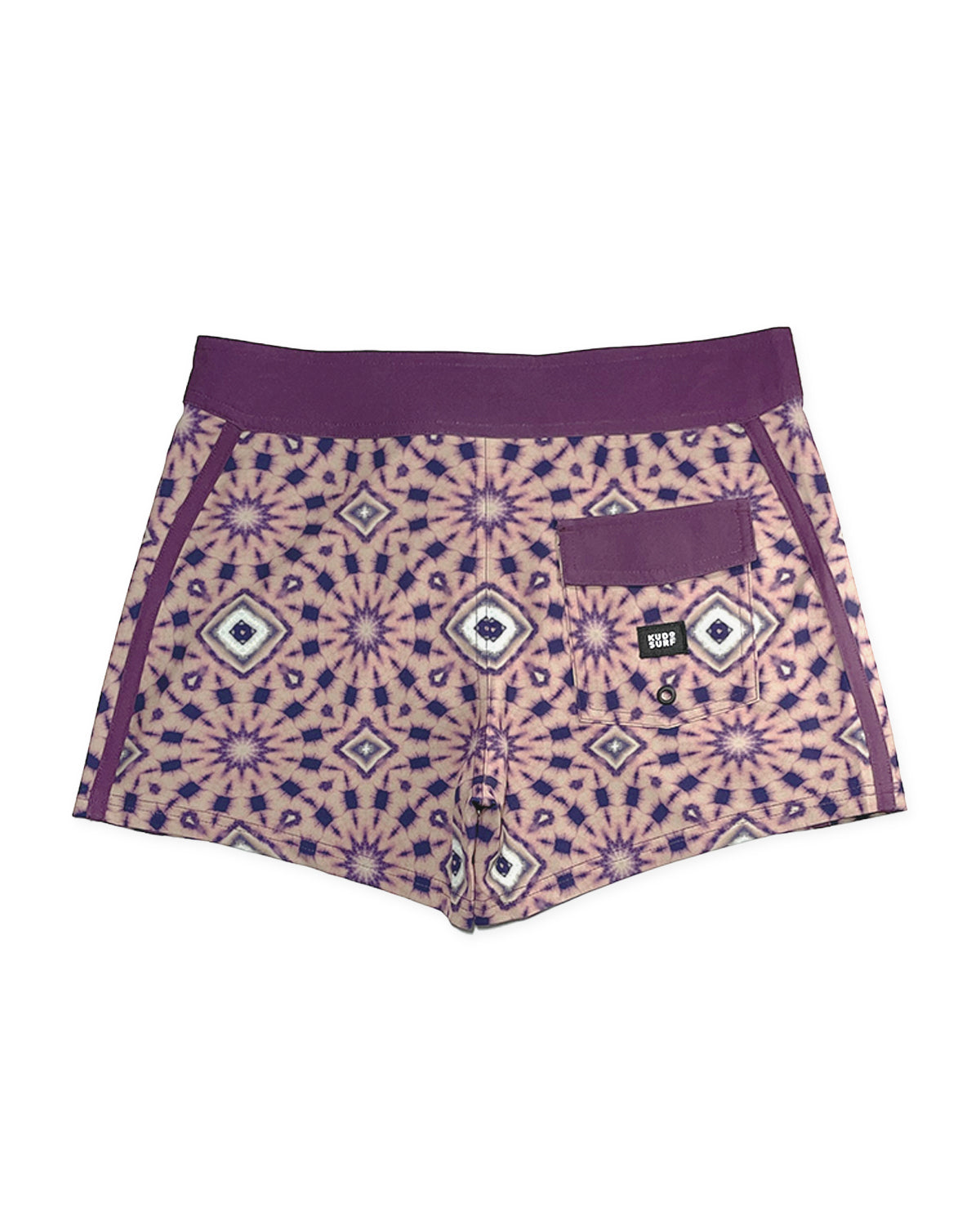KS Women's  Austin Fixed Waist Boardshorts - Back