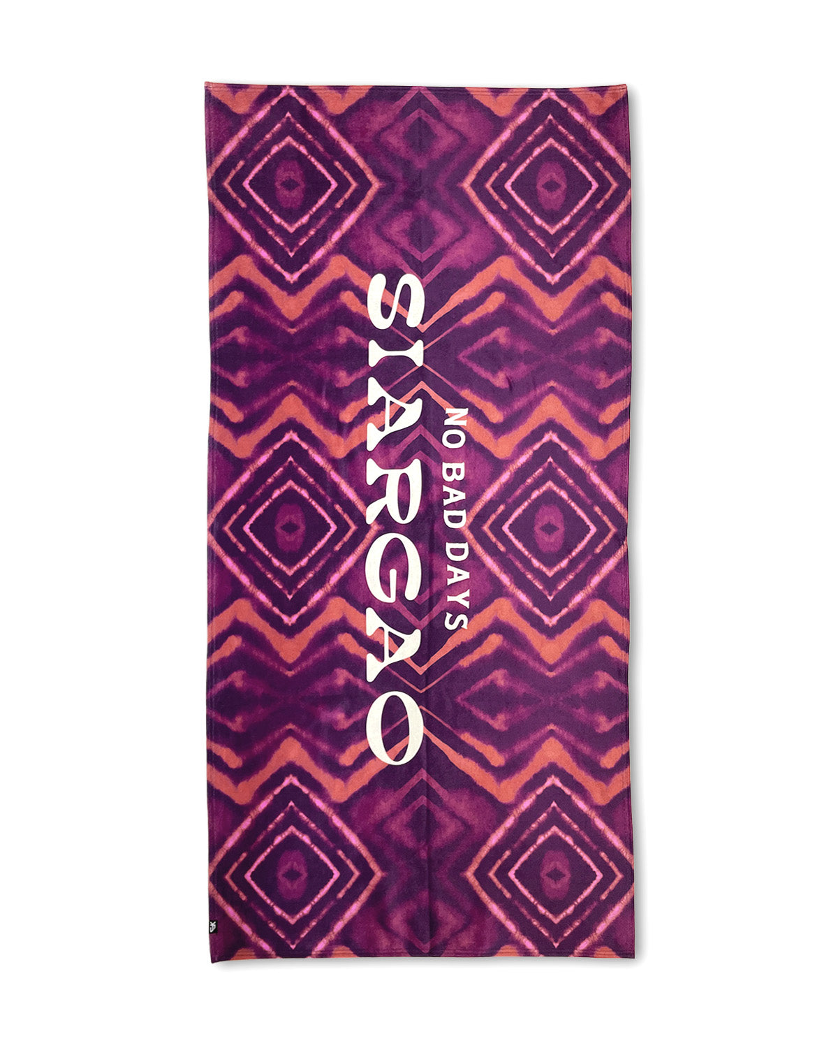 KS Batik Beach Towel - Purple - Front