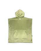 KS Kid's Hooded Towel Poncho - Seaweed Green - Back
