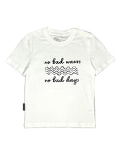 Load image into Gallery viewer, KS Kid&#39;s No Bad Days Short Sleeve Shirt - Bone White - Front