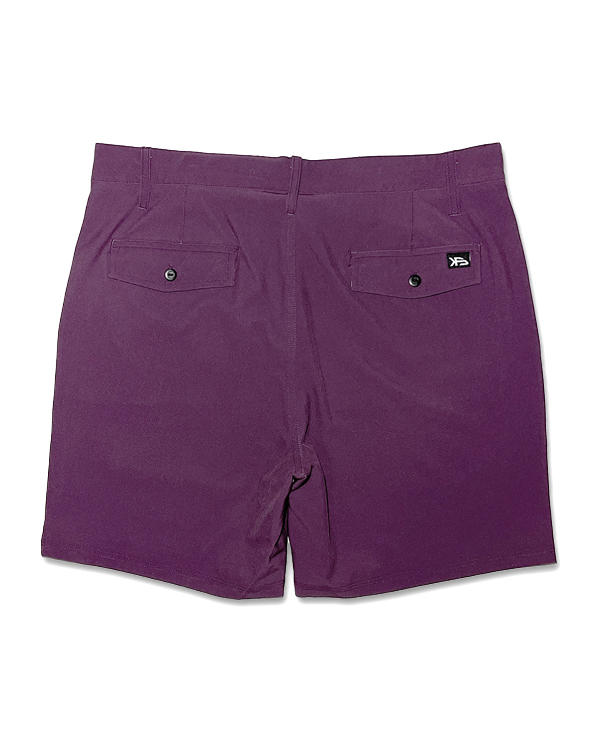 KS Men's Alon Walkshorts -  Plum Purple - Back