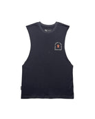 KS Men's Good Daze Muscle Shirt - Charcoal Gray - Front