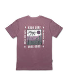 KS Men's  Kudo Scenic Vibes Graphic Shirt - Plum Purple - Back