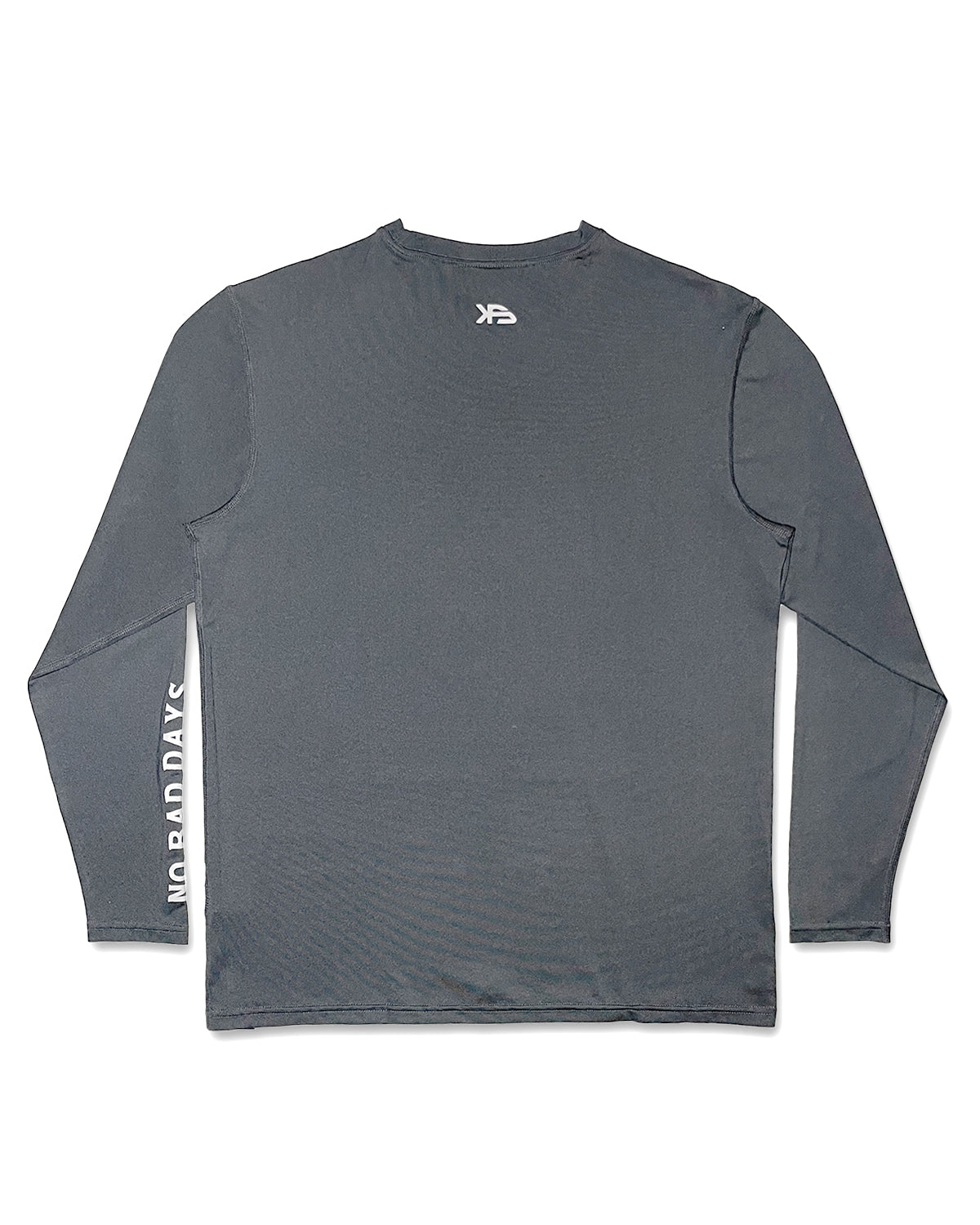 KS Men's No Bad Days Long Sleeve Rashie - Black - Back