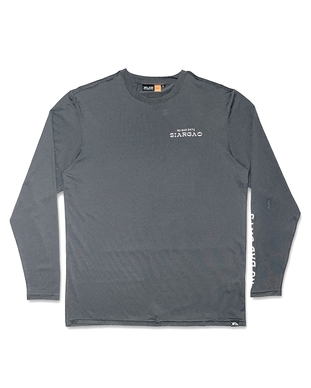 KS Men's No Bad Days Long Sleeve Rashie - Black - Front