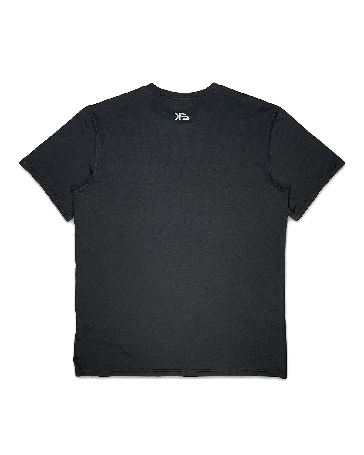 KS Men's No Bad Days Short Sleeve Rashie  - Gray - Back