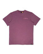 KS Men's No Bad Days Short Sleeve Rashie  - Plum Purple - Front