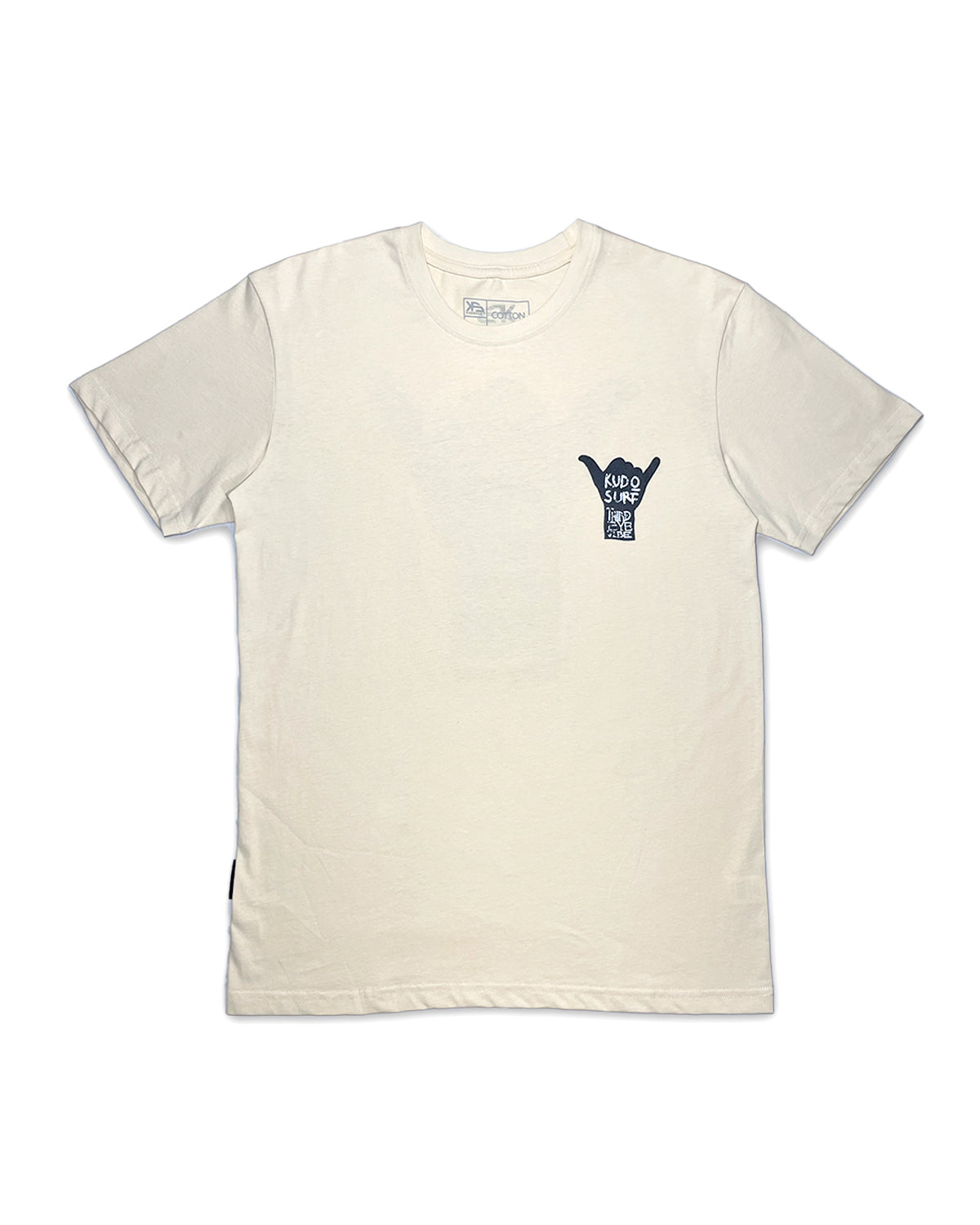 KS Men's Third Eye Shaka Graphic Shirt - Cream - Front