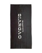 KS No Bad Days Beach Towel - Black - Front