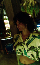 Load image into Gallery viewer, KS Betty Womens Top - Light Palms