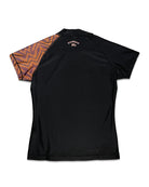 KS Women's Tanya Short Sleeve Rashie - Tan Brown - Back