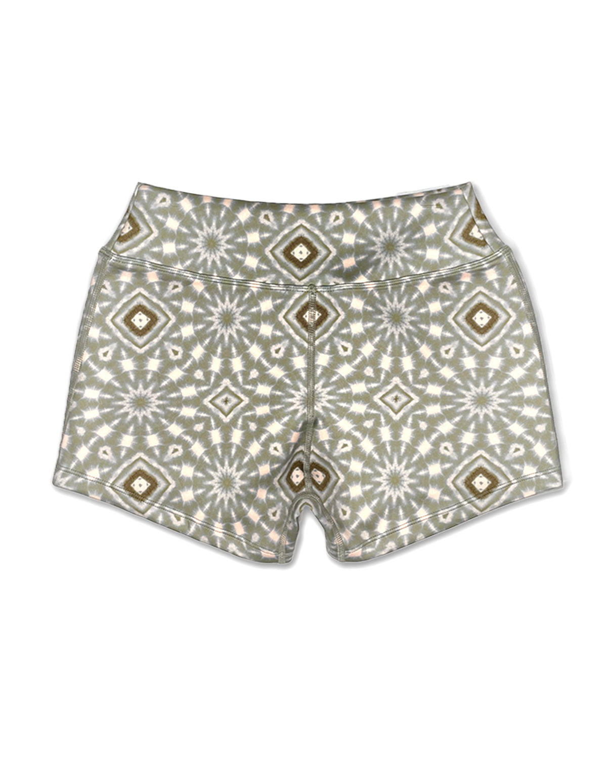 KS Women's Kailani Boyleg Bikini  Bottom - Seaweed Green- Back