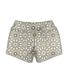 KS Women's Kailani Boyleg Bikini  Bottom - Seaweed Green- Back