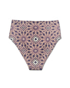 KS Women's Kailani High-Waist Bikini Bottom- Dusk Lilac - Back