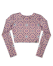 Load image into Gallery viewer, KS Women&#39;s Maris Long Sleeve Crop Rash Guard - Dusk