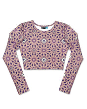 Load image into Gallery viewer, KS Women&#39;s Maris Long Sleeve Crop Rash Guard - Dusk