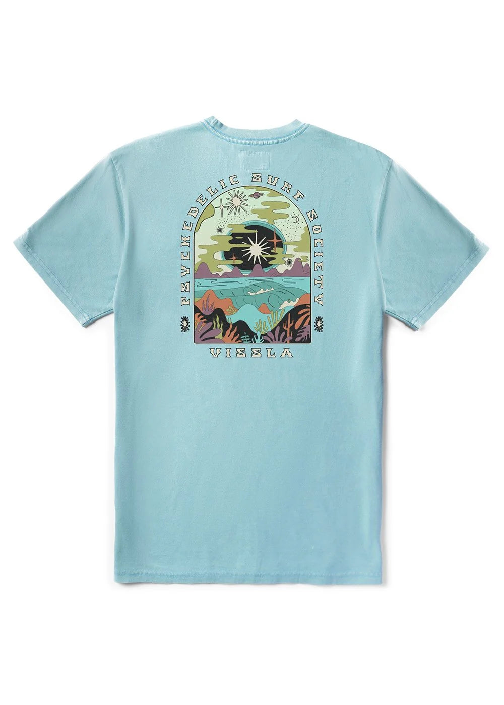 SALSATION　Tshirt with split　S　Light blue SALSATION Tshirt with split S Light blue Tops – Tagged