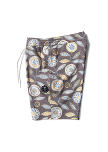 Medallions 18.5" Boardshort (Dark Earth)