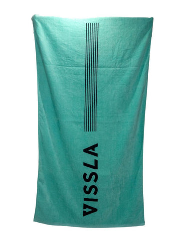 Stoked Printed Beach Towel (Jade)