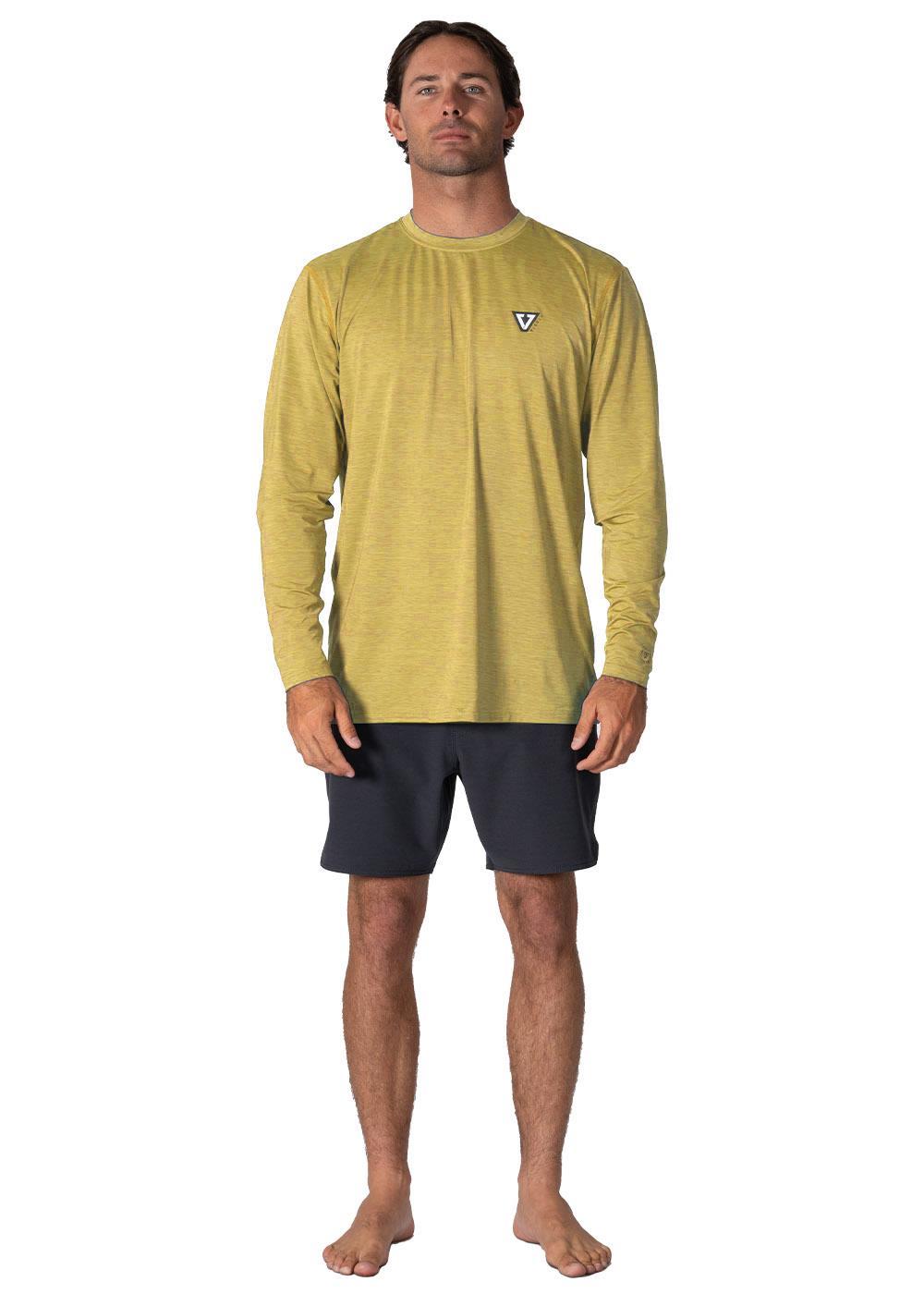 Vissla Twisted Eco Ls Sun Shirt - Golden Heather – KS Boardriders
