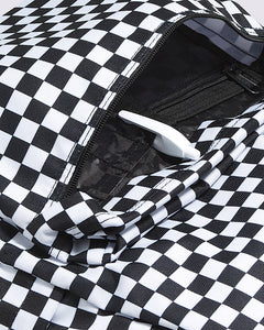Vans Old Skool Check Backpack (Black/White)