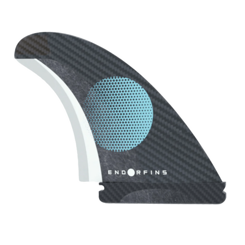 Slater Designs Twin + 2 Fin Single Tab - Black/Blue