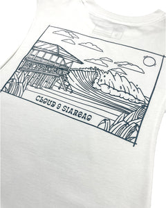 KS Surf Cloud 9 Mens Tank (White)